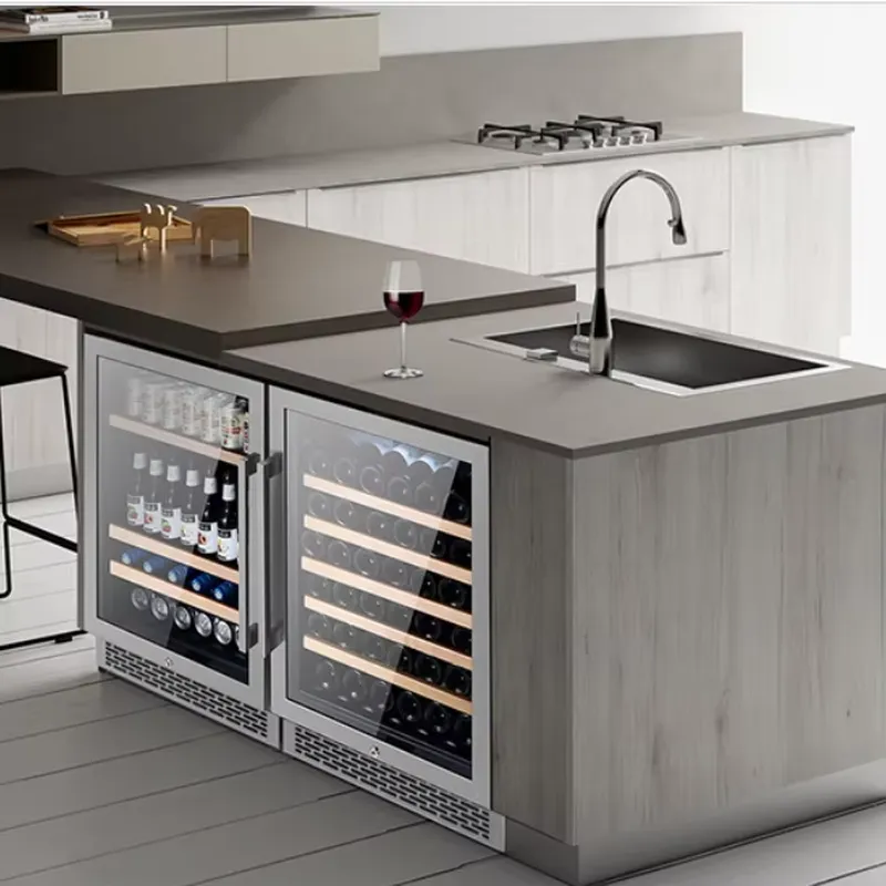 Wine Beer Fridge Dual Zone - Nevera para Vinos de 48 Botellas,