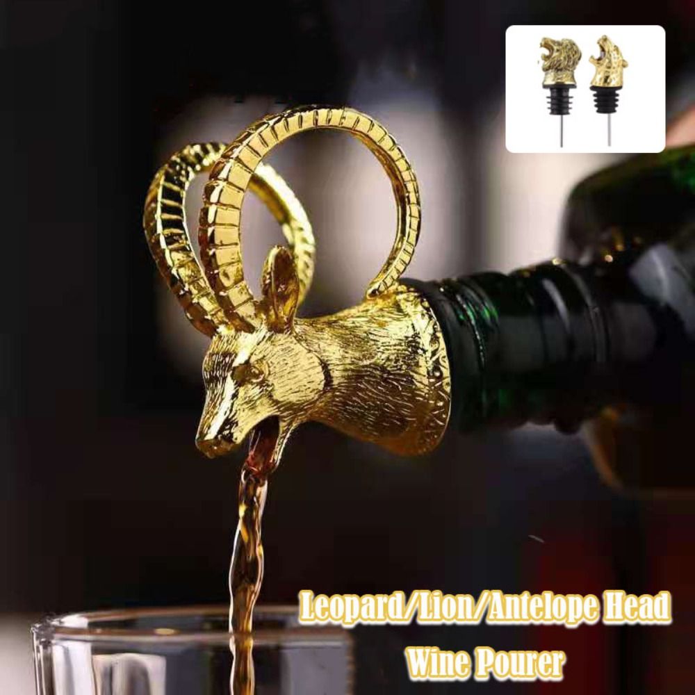 Wine Beer And Liquor - Vertedor de Vino con Cabeza de