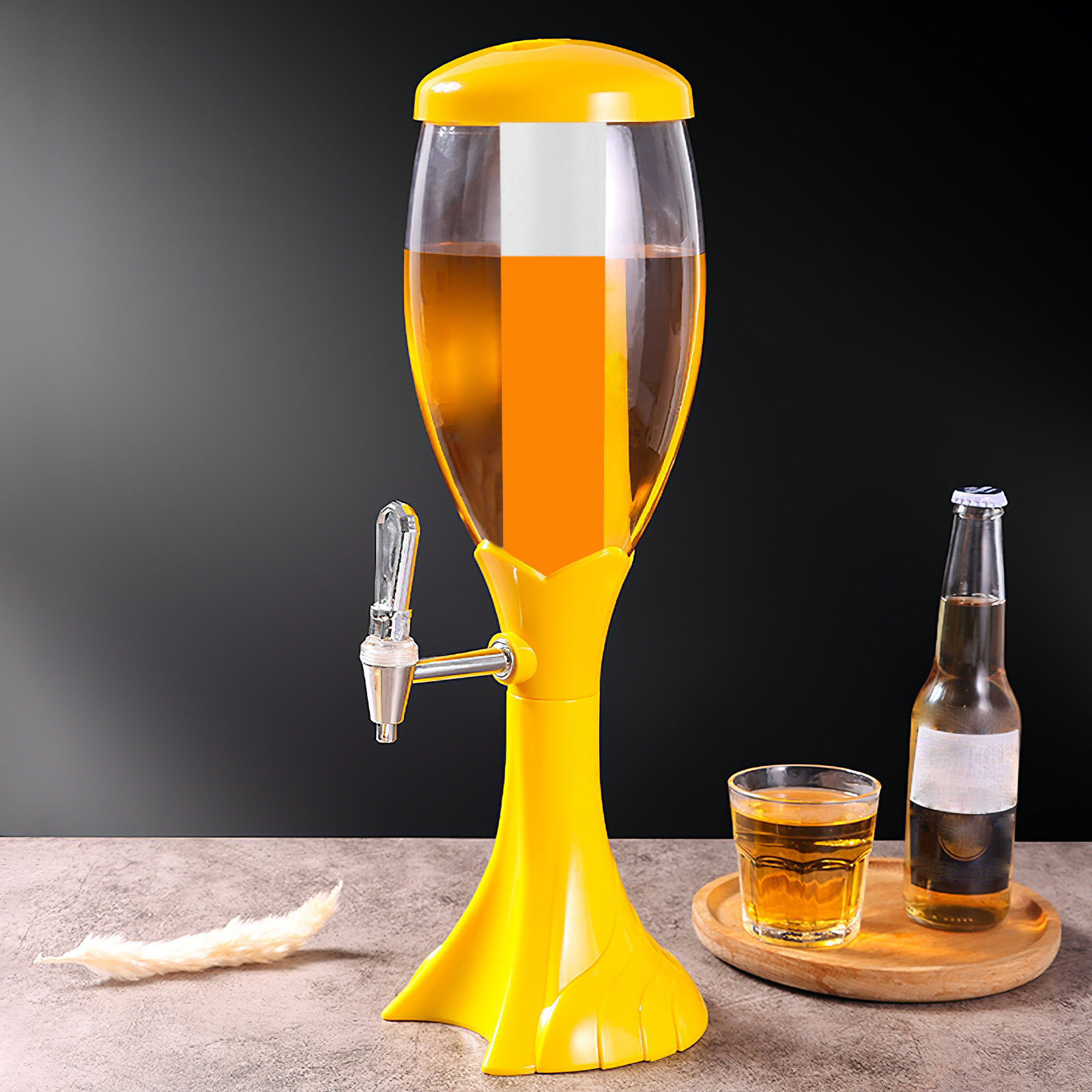 Wine Beer And Liquor - Torre de hielo para bebidas, cerveza,