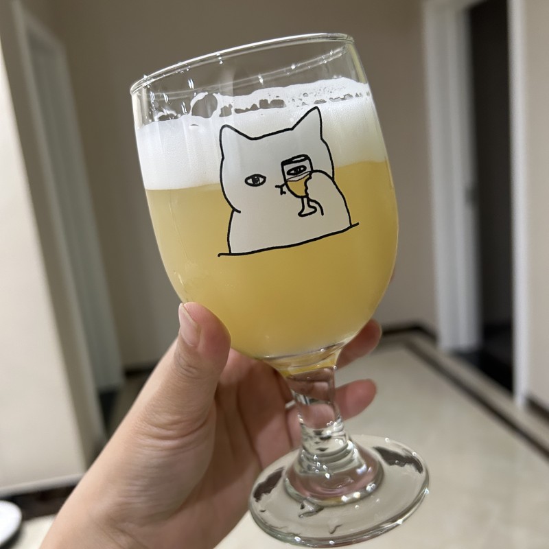 Copa de gato Copa de pie alto  - Wine Beer Foot reseña y precio