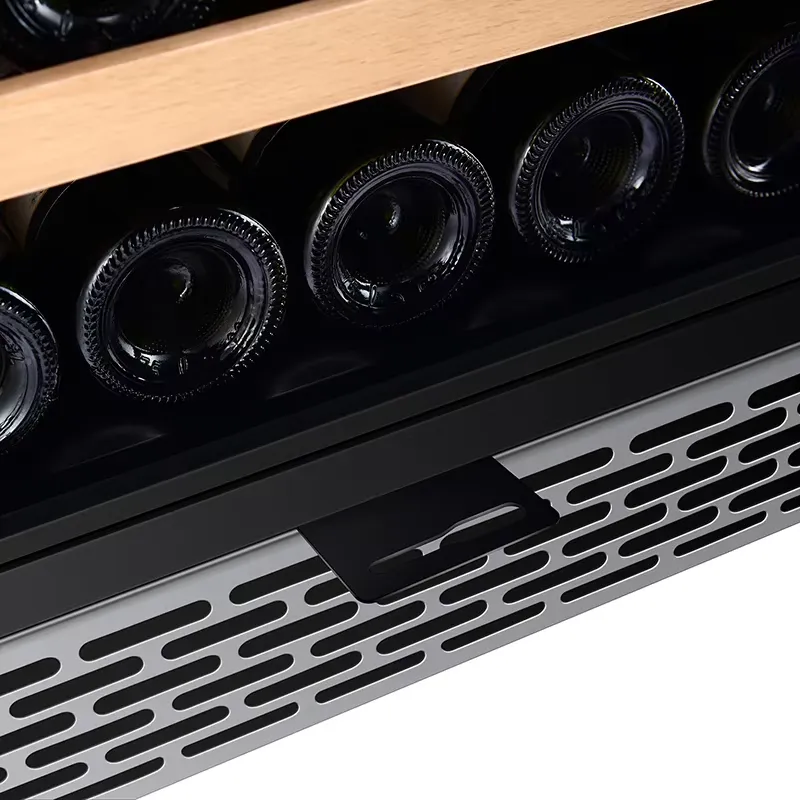 Nevera para Vinos de 48 Botell - Wine Beer Fridge Dual Zone reseña y precio