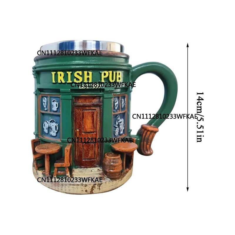 Taza de Acero Inoxidable con P - Craft Beer & Wine U- reseña y precio
