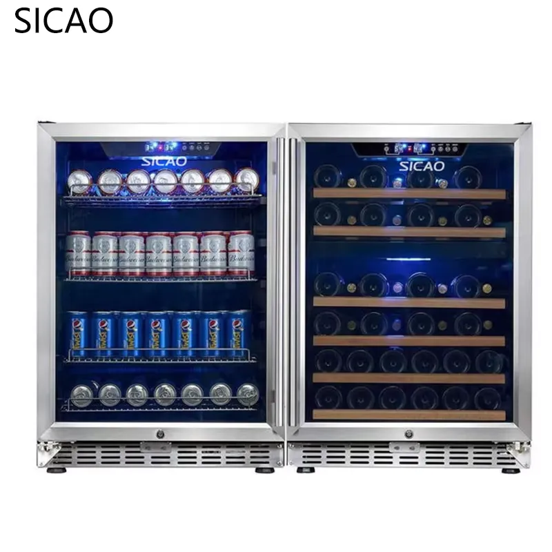 Refrigerador de Vino y Cerveza - Wine Beer Fridge Dual Zone reseña y precio