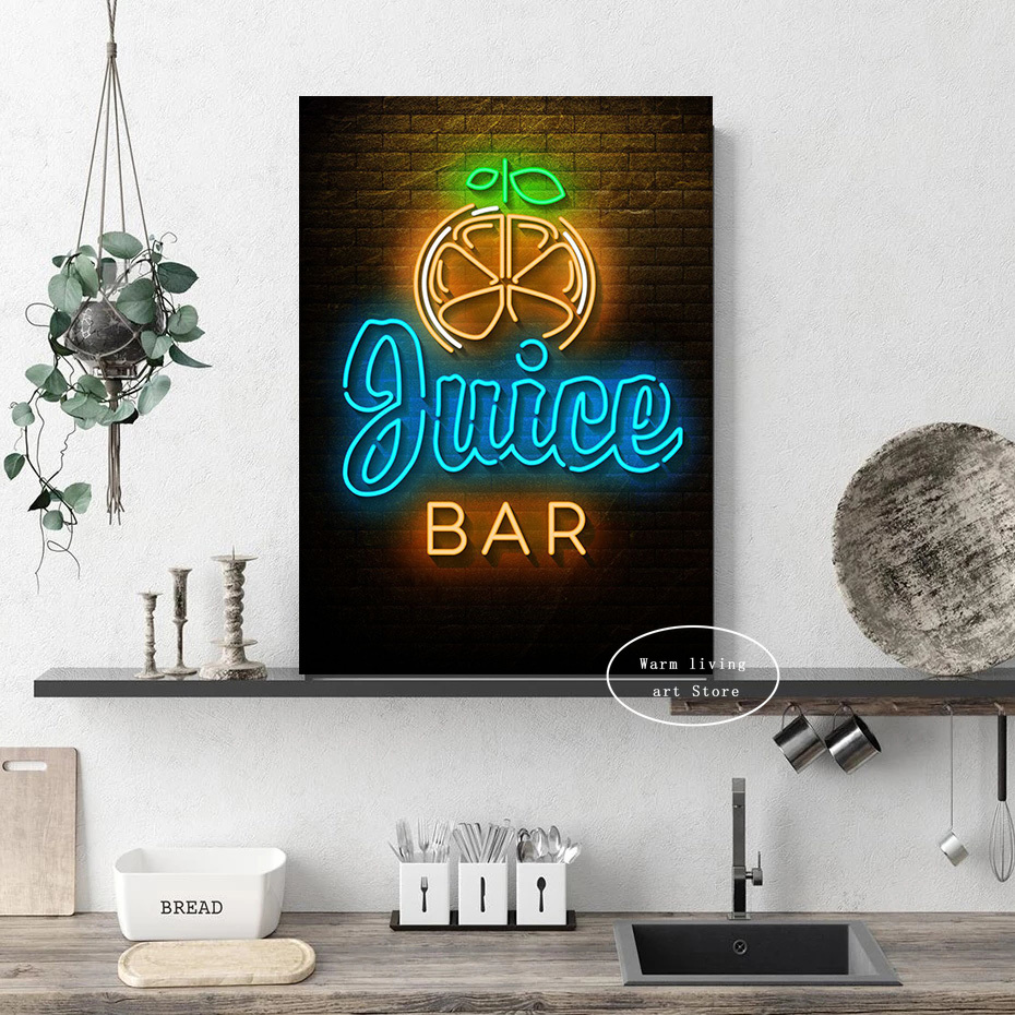 Cartel de neón para comida, Ra - Wine Beer Pizza reseña y precio