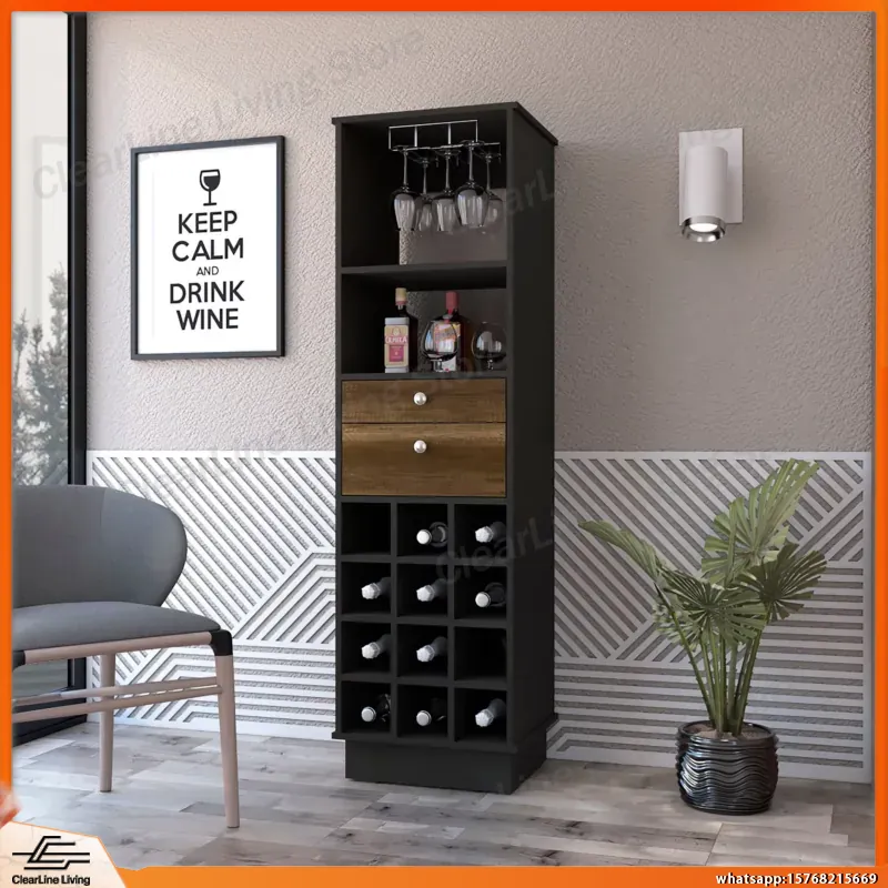 Mueble Bar con Vinoteca Integr - Wine Beer Rack reseña y precio