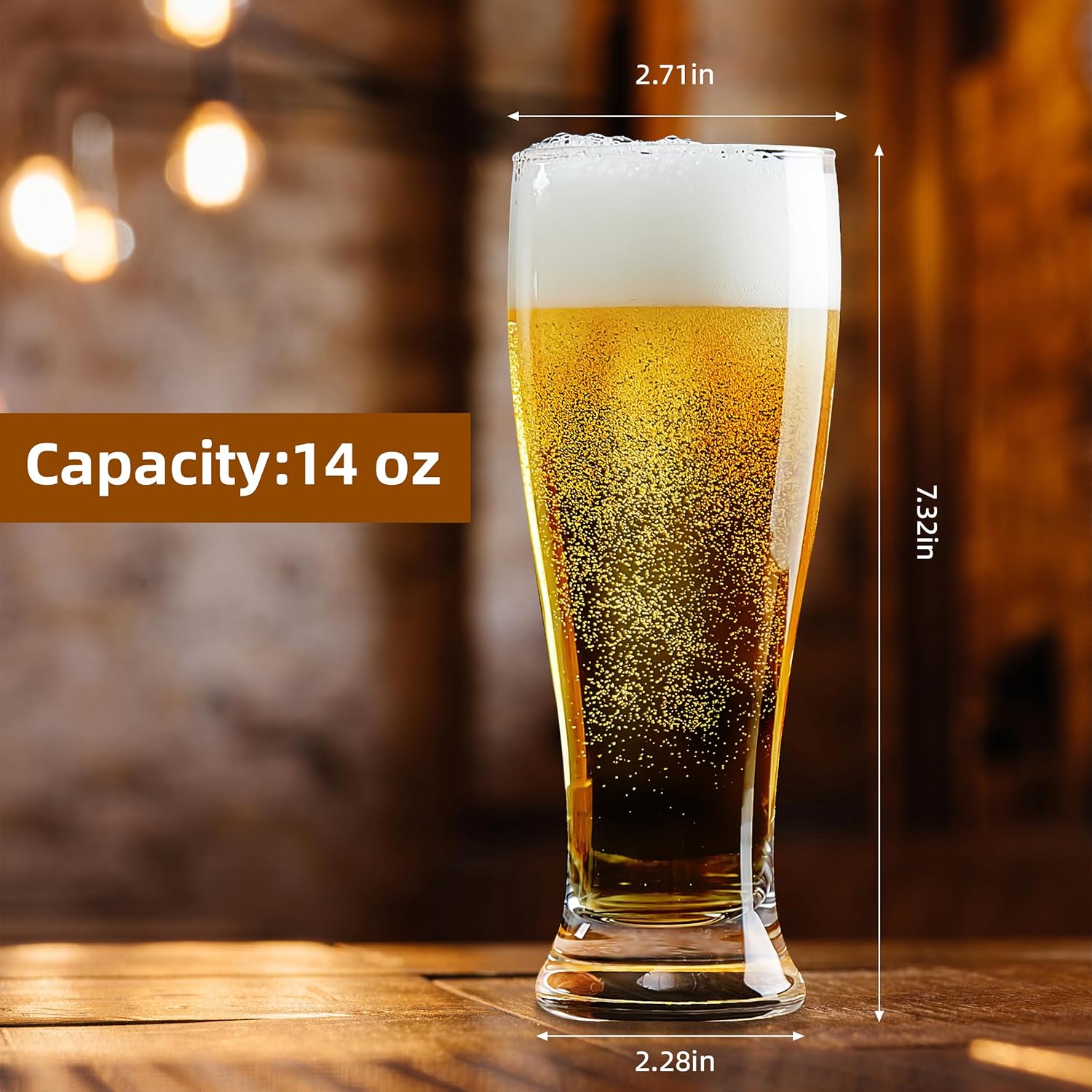 1/2/4/6 Vasos de Cerveza de Pl - Wine Beer And Liquor reseña y precio