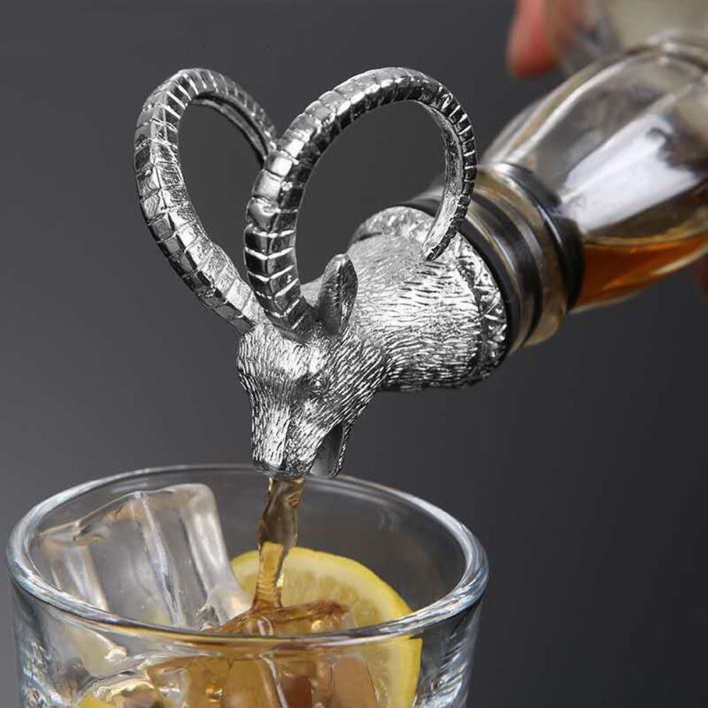 Vertedor de Vino con Cabeza de - Wine Beer And Liquor reseña y precio