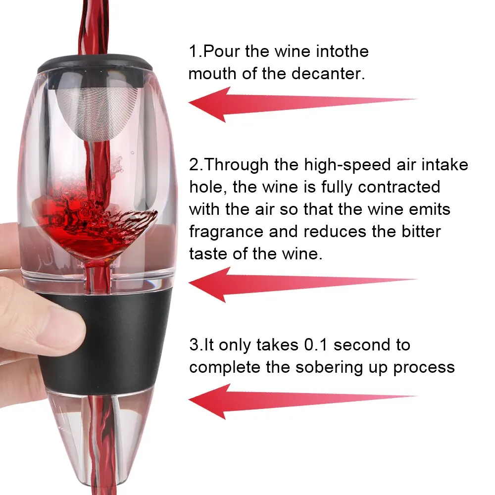 Decantador de vino profesional - Wine Beer And Liquor reseña y precio