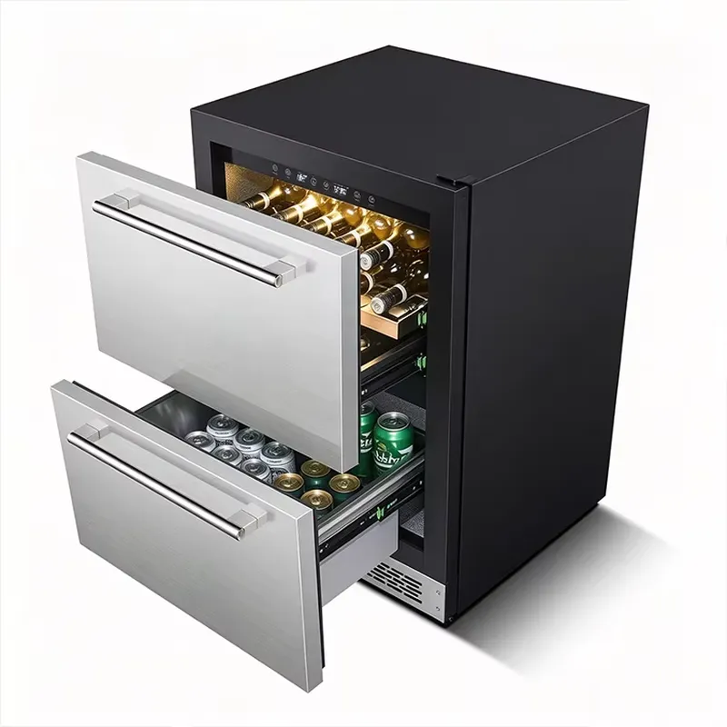Refrigerador de Doble Zona Int - Wine Beer Fridge Dual Zone reseña y precio