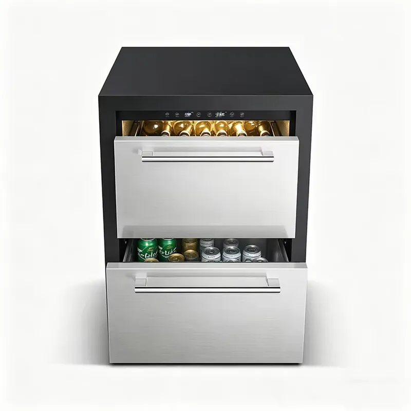 Refrigerador de Doble Zona Int - Wine Beer Fridge Dual Zone reseña y precio