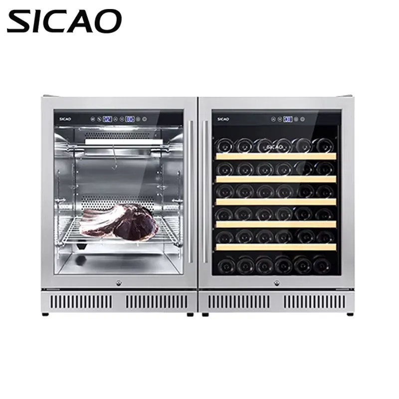 Refrigerador bajo encimera par - Wine Beer Fridge Dual Zone reseña y precio