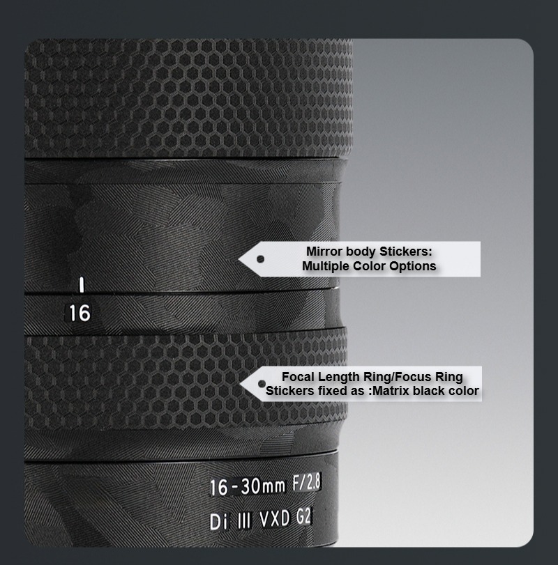 Calcomanía de piel para Tamron - Wine Xd reseña y precio