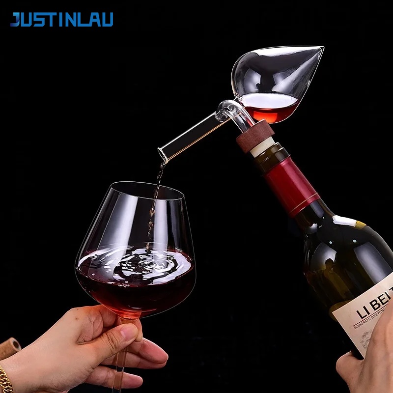 JUSTINLAU Aireador de Vino Red - Wine Beer And Liquor reseña y precio