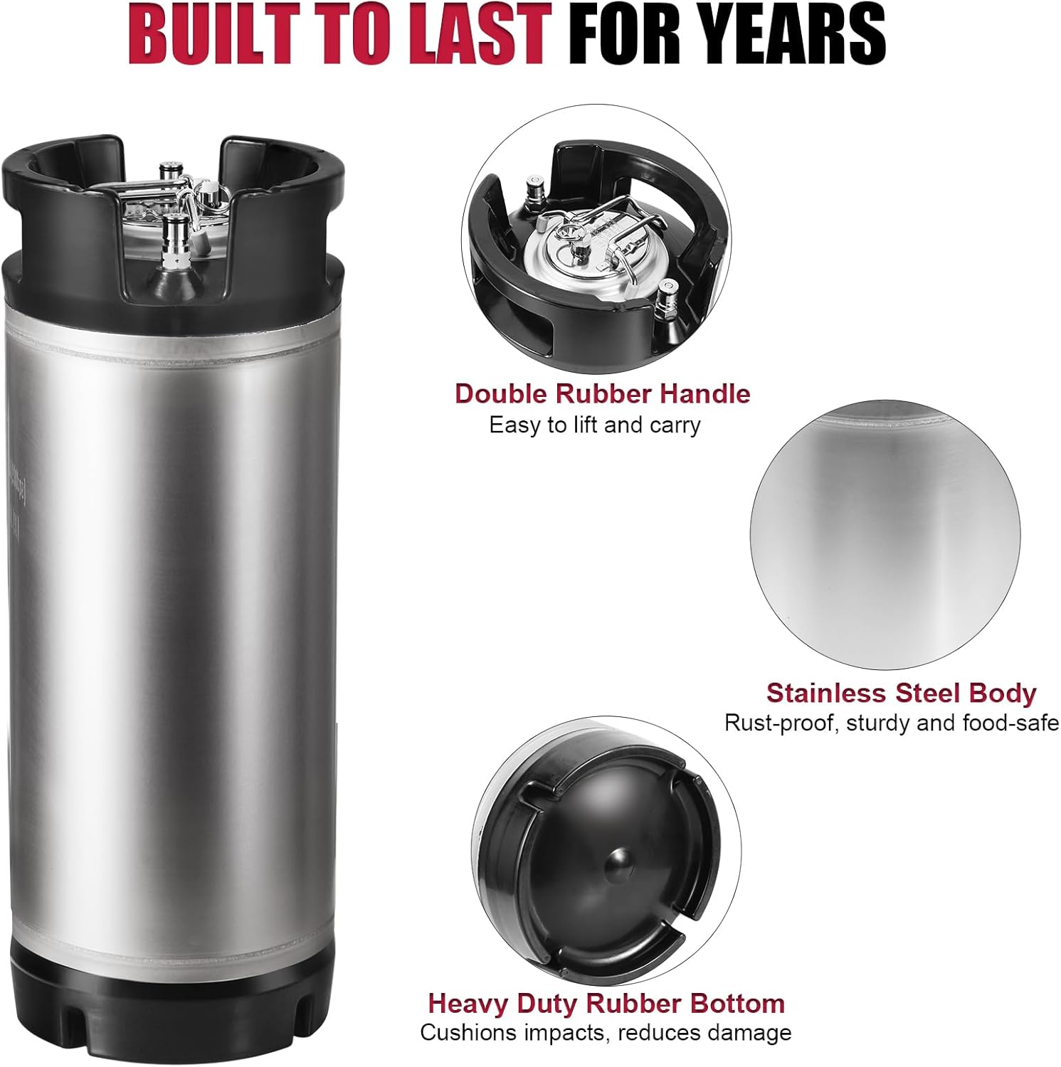 Barril Ball Lock de Acero Inox - Craft Beer & Wine U- reseña y precio